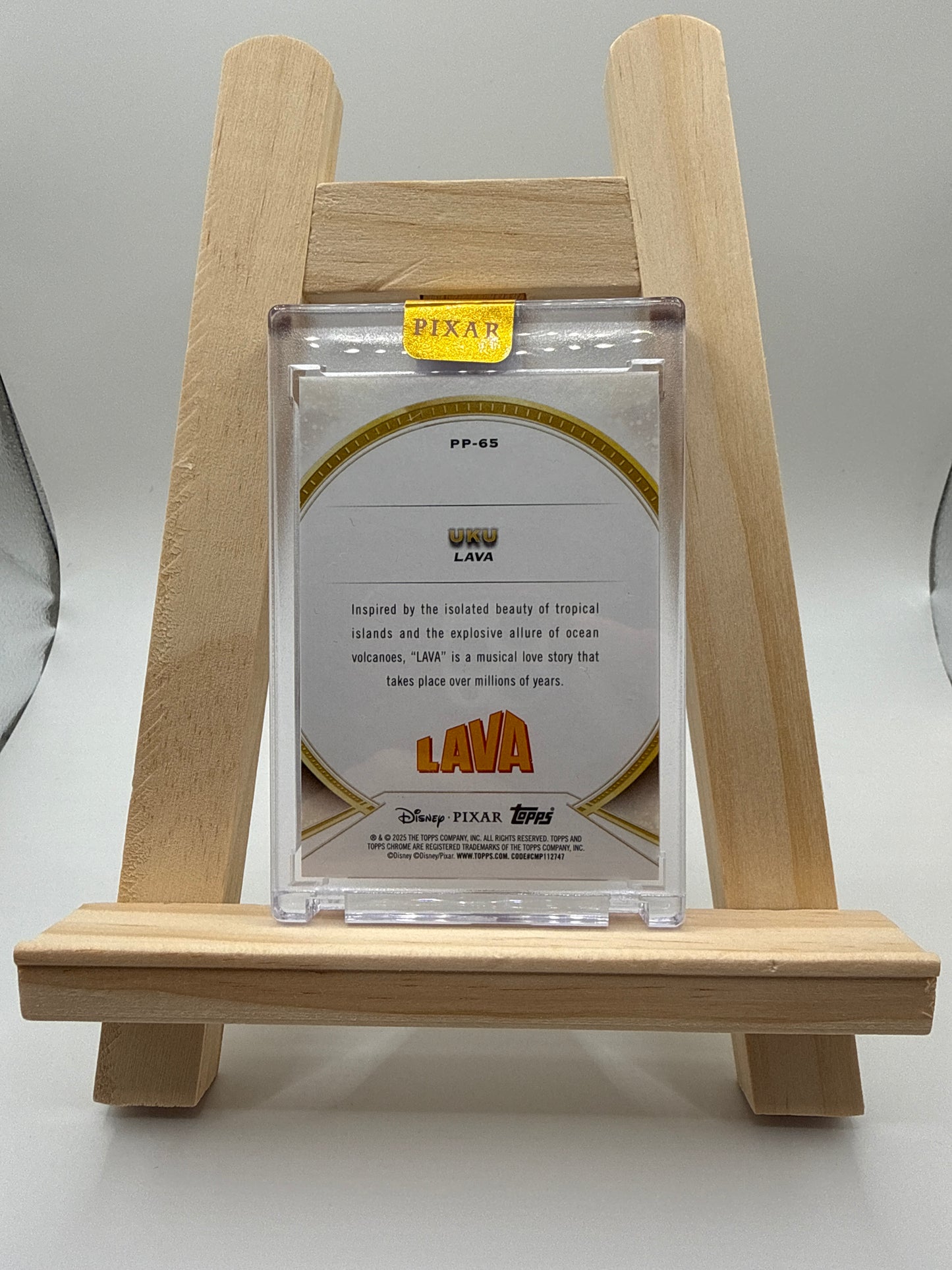 2025 Pixar Gold Perfection Uku 4/5 Limited Edition - Musical Love Story „Lava“ - Detailansicht 2