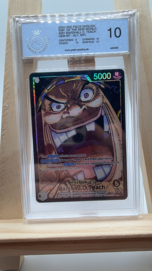 One Piece emp. Of The New World Marshall D. Teach Op09-81 EN GM 10
