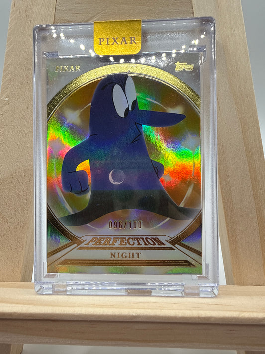2025 Topps Chrome Pixar Gold Perfection Night /100 - Rückseite