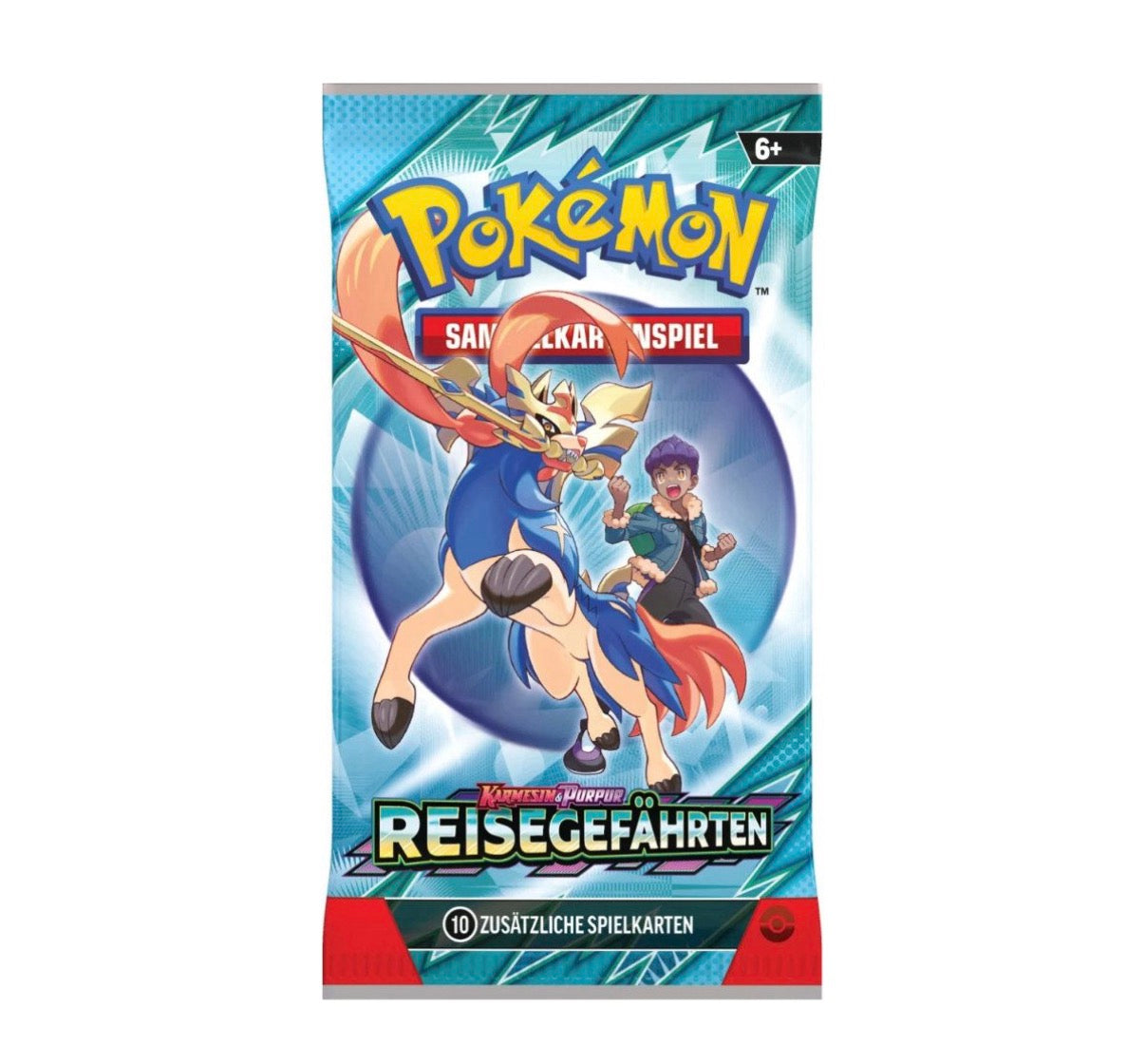 Pokémon Karmesin & Purpur Reisegefährten Booster deutsch 1x