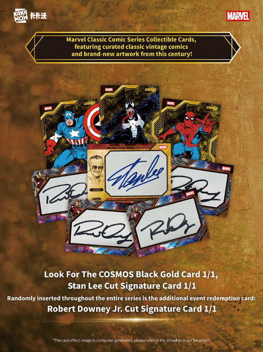 Kakawow Cosmos Marvel Avengers 2025 Hobby Box OVP - RĂźckseite