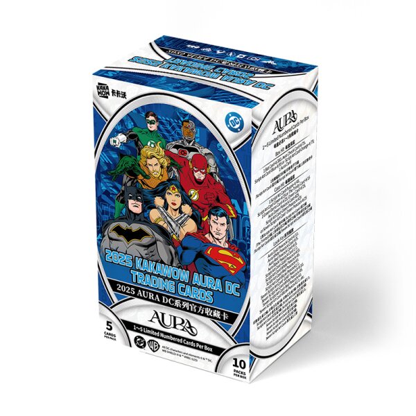 2025 Kakawow Aura DC Hobby Box - Vorderseite
