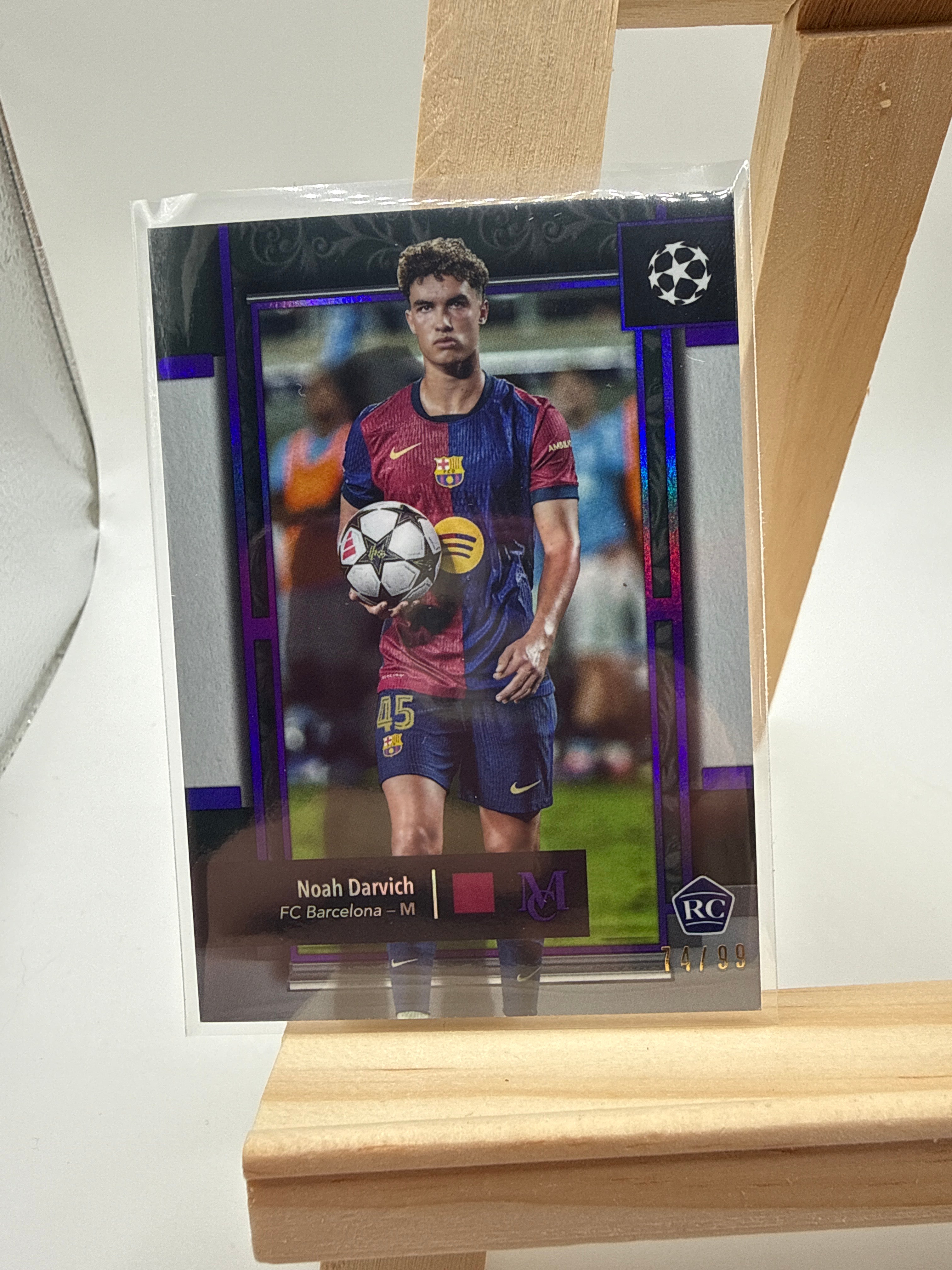 2025 Topps Museum Collection RC Rookie Noah darvich/99 - Vorderseite