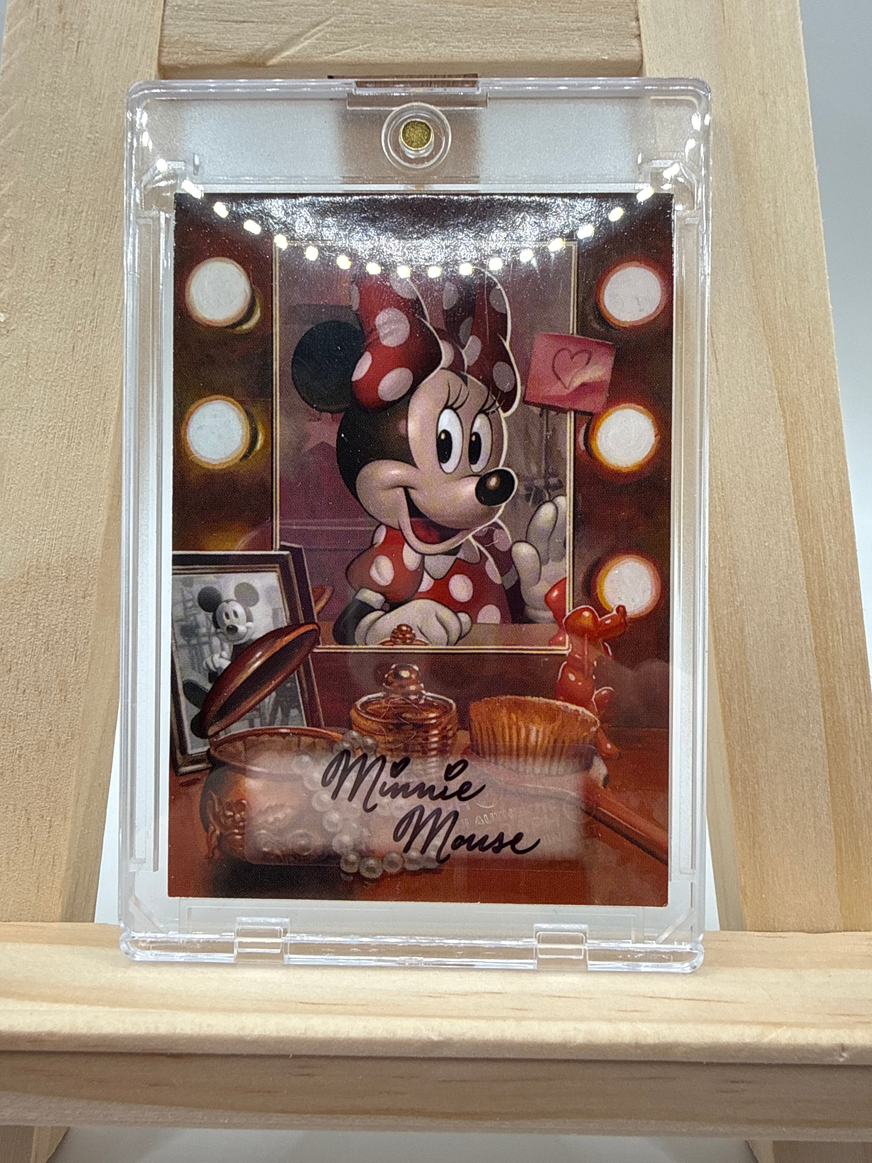 Panini anthology Disney Minnie Mouse Signed - Rückseite
