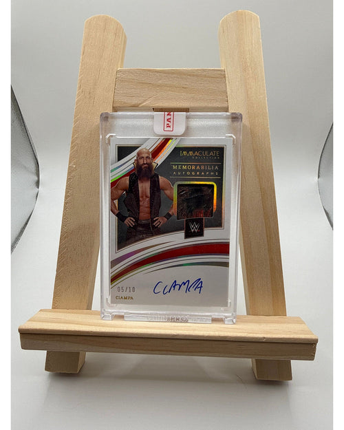 2022 Panini Immaculate Collection WWE Ciampa Patch Auto /10