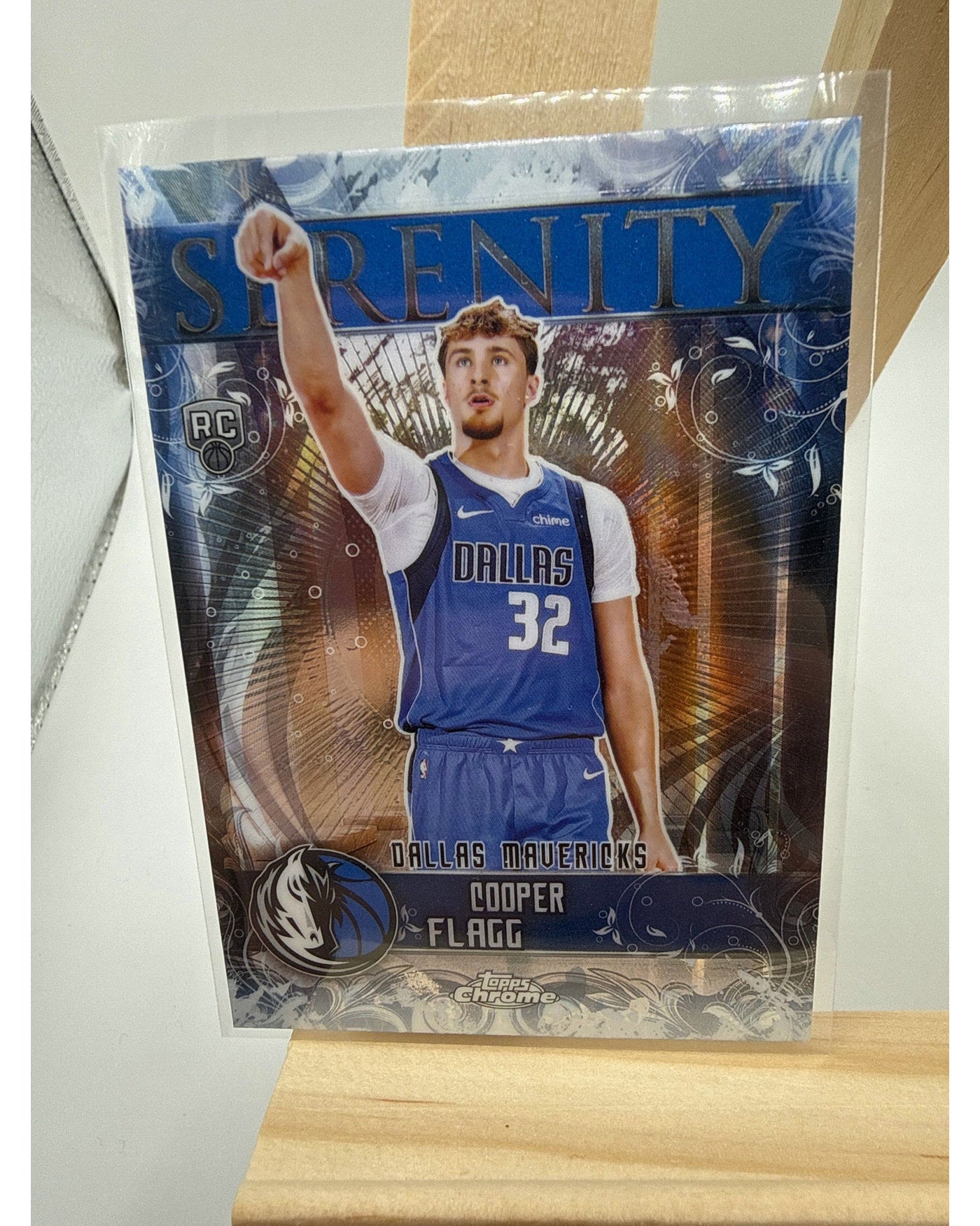 2025-26 Topps Chrome Basketball Cooper Flagg Serenity RC