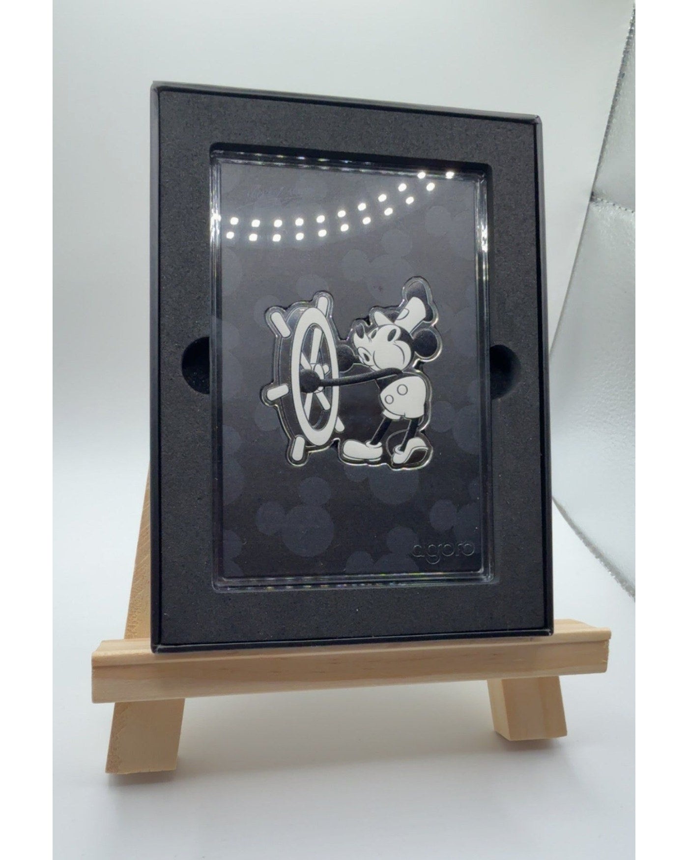 2025 Agoro Disney Mickey Mouse Tier 2 - 1/2 oz Reines Silber 999 - /1000
