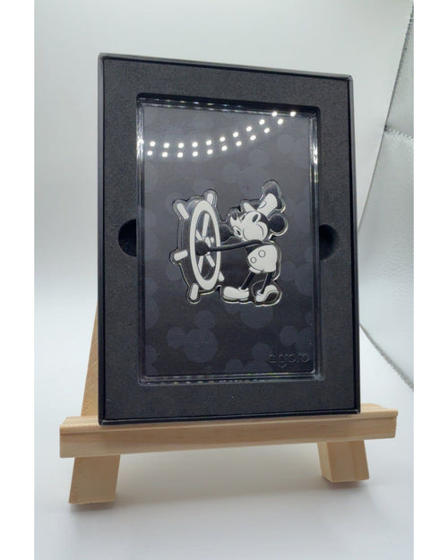 2025 Agoro Disney Mickey Mouse Tier 2 - 1/2 oz Reines Silber 999 - /1000