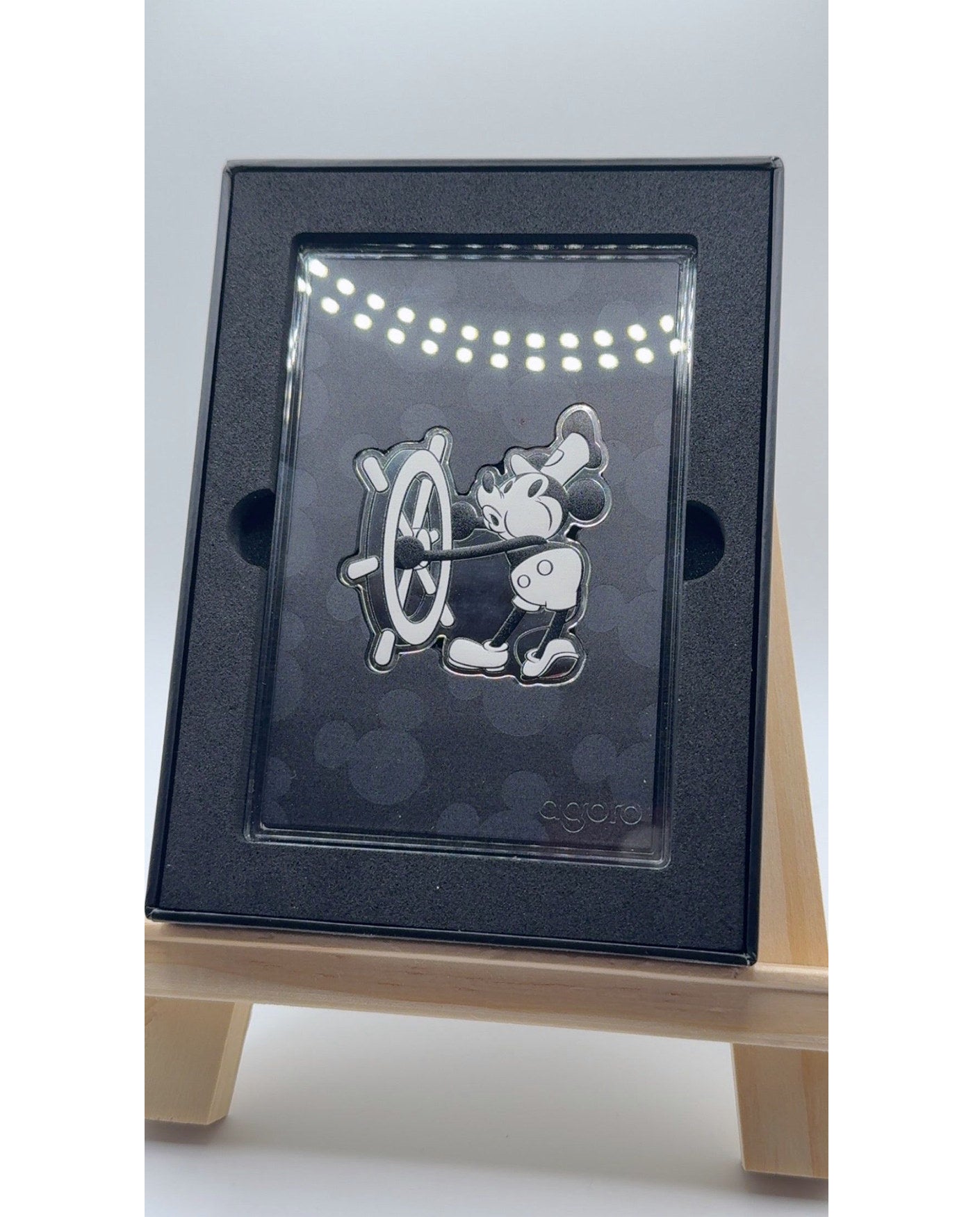 2025 Agoro Disney Mickey Mouse Tier 2 - 1/2 oz Reines Silber 999 - /1000