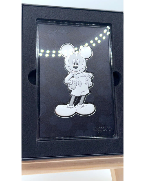 2025 Agoro Disney Mickey Mouse Tier 3 - 1/2 oz Reines Silber 999 - /500