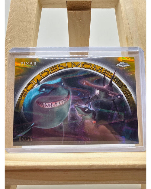 2025 Topps Chrome Pixar Gold Golden Moments Finding Nemo/25