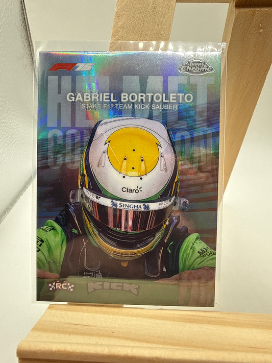 Gabriel Bortoleto  - Topps Chrome F1 2025  Kick Sauber (HC-10) RC - Vorderseite