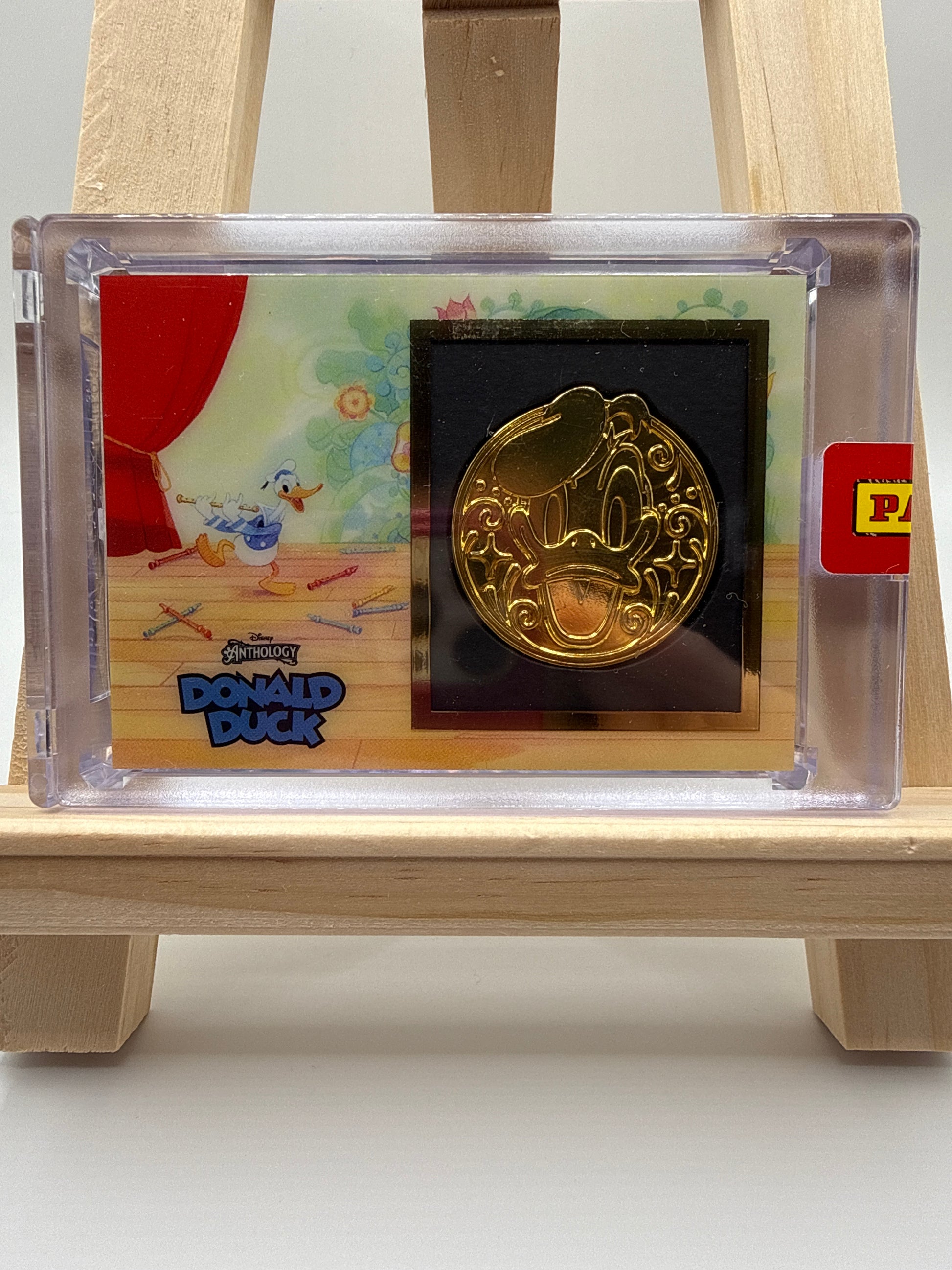Disney anthology Donald Duck Gold Medaillon - Rückseite