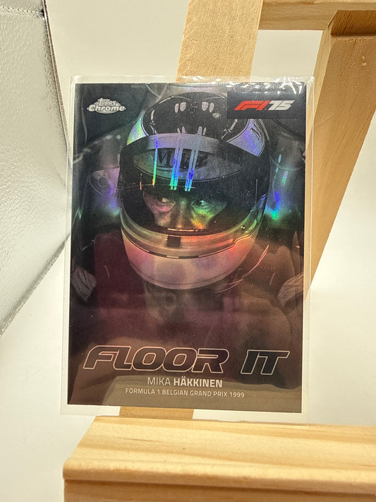 Mika Häkkinen - Topps Chrome F1 2025  Floor IT (FI-8) - Vorderseite