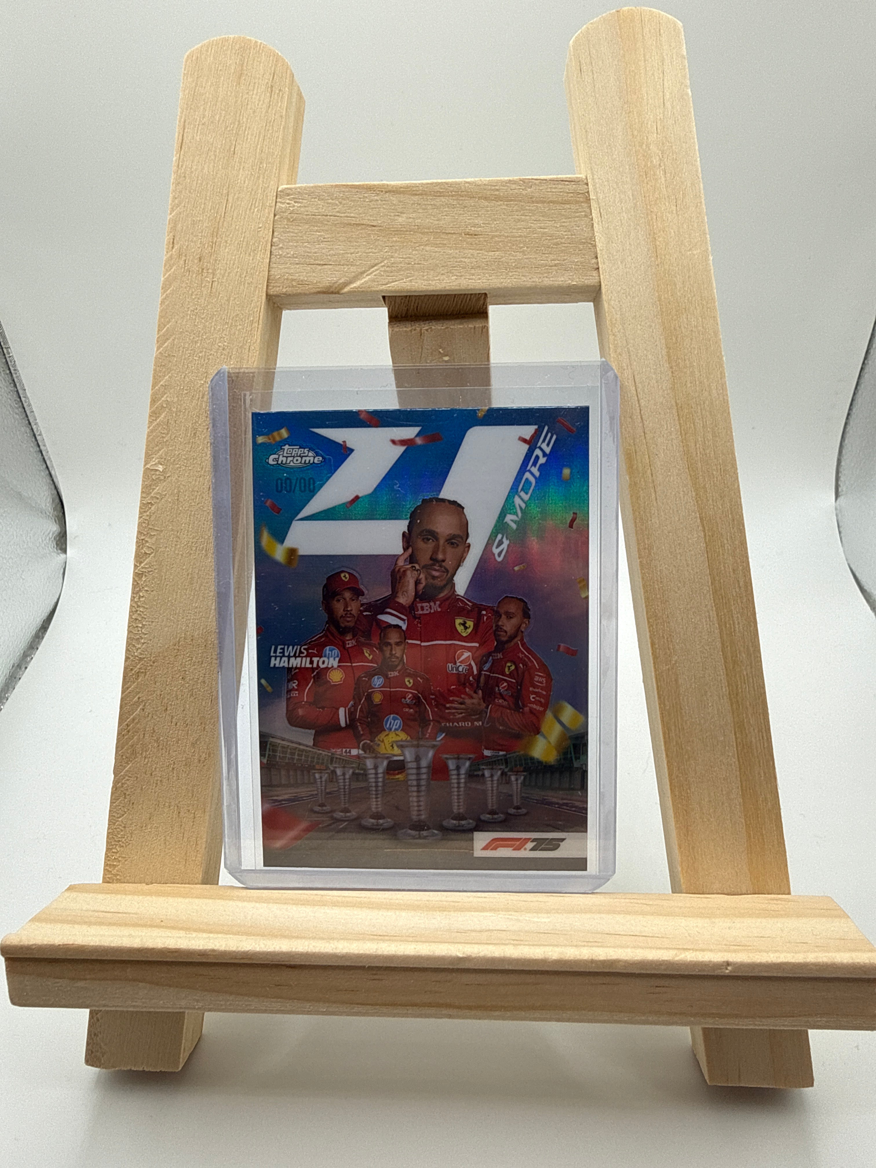 Lewis Hamilton - Topps Chrome F1 2025 (4N-2) 00/00 - Vorderseite