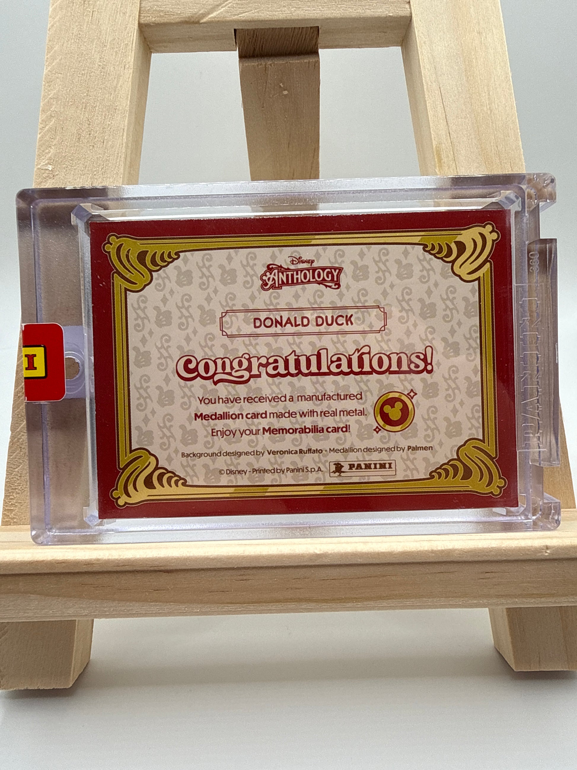 Disney anthology Donald Duck Gold Medaillon - Detailansicht 2