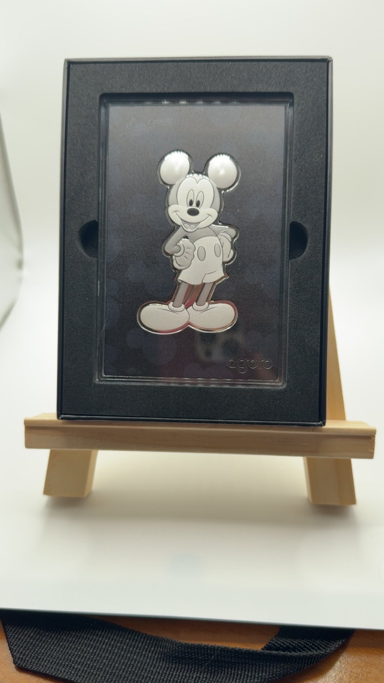 2025 Agoro Disney Mickey Mouse Tier 3 - 1/2 oz Reines Silber 999 - /500 - Vorderseite