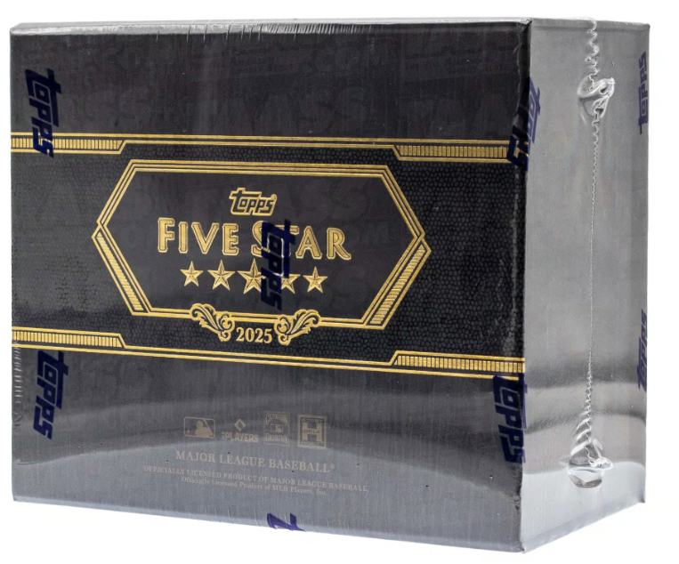 2025 Topps Five Star Baseball MLB Hobby Box - Vorderseite