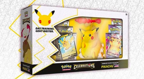 Pokémon Celebrations Premium Figure Kollektion Pikachu VMAX 25th Anniversary NEU
