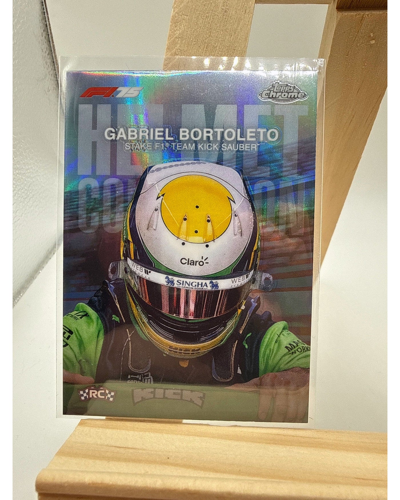 Gabriel Bortoleto  - Topps Chrome F1 2025  Kick Sauber (HC-10) RC