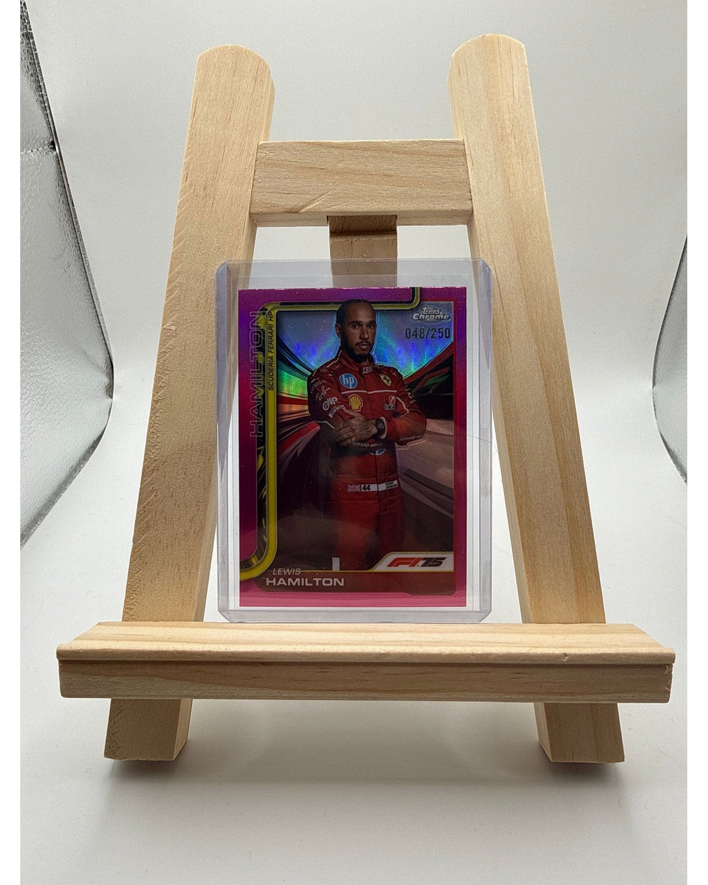 Lewis Hamilton - Topps Chrome F1 2025  /250 Pink