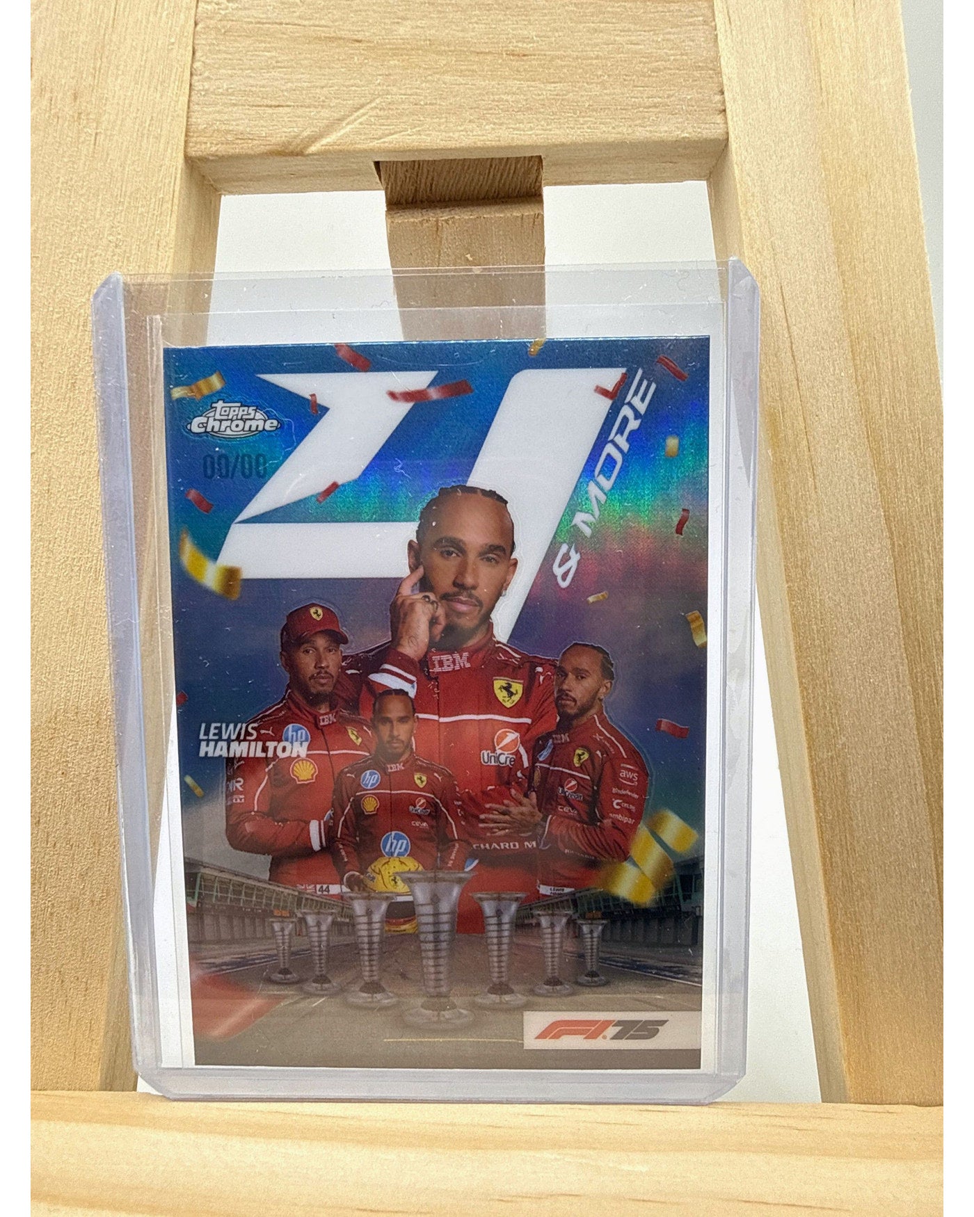 Lewis Hamilton - Topps Chrome F1 2025 (4N-2) 00/00
