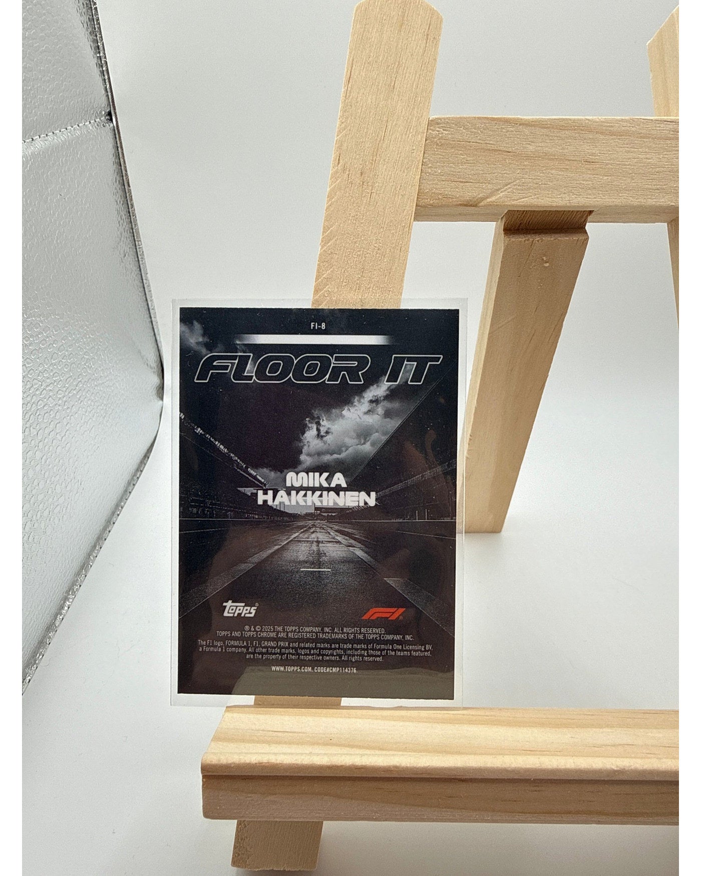 Mika Häkkinen - Topps Chrome F1 2025  Floor IT (FI-8)