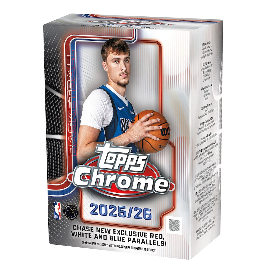 Topps Chrome Basketball 2025/26 -  Value Box - Vorderseite