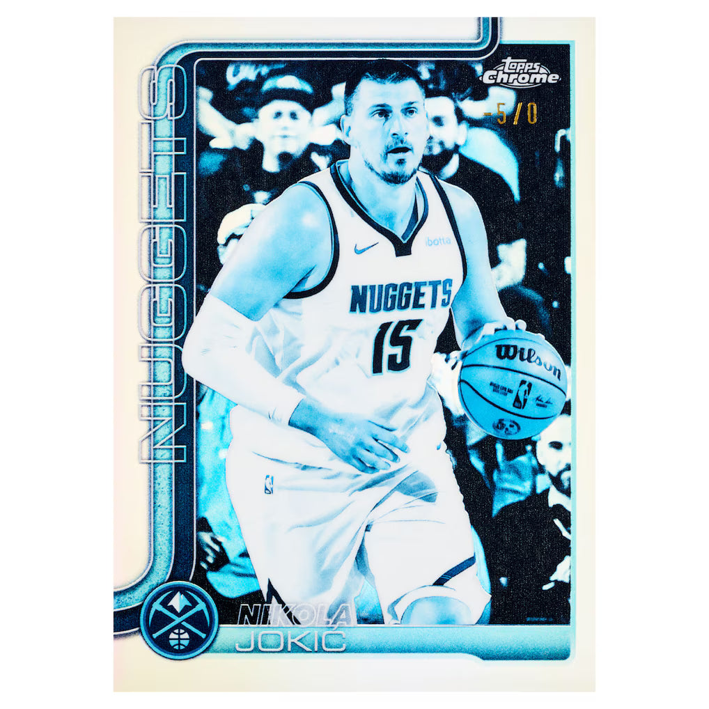 Topps Chrome Basketball 2025/26 -  Value Box - Detailansicht 2