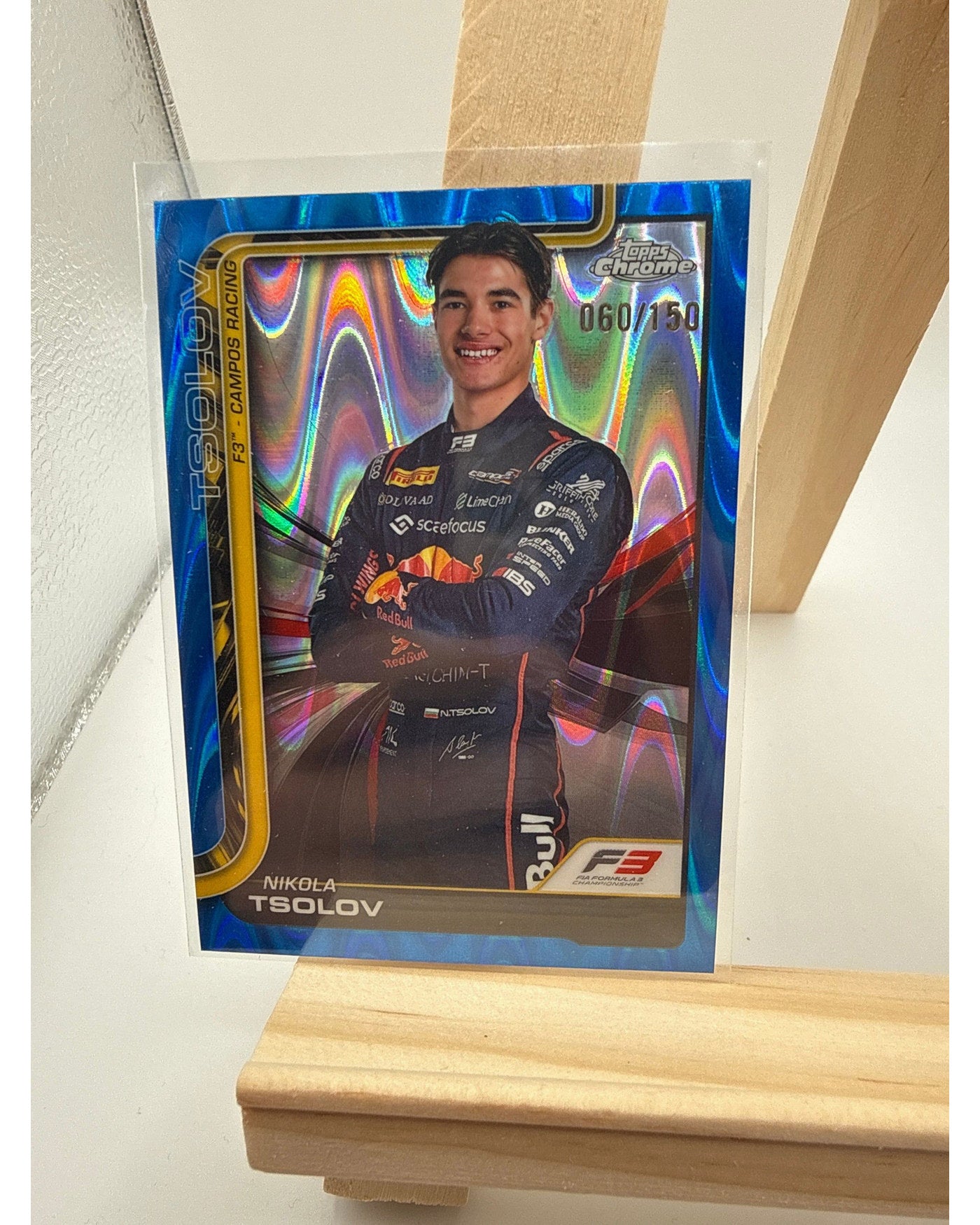 Nikola Tsolov - Topps Chrome F1 2025  /150