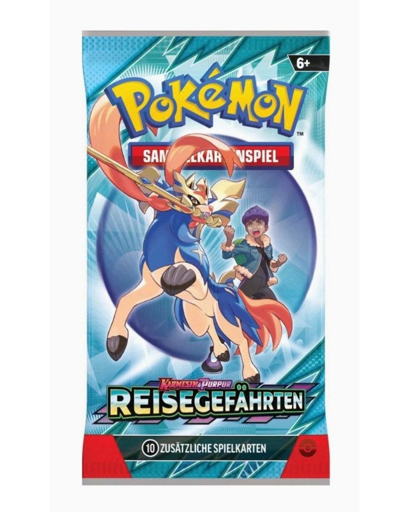 Pokémon Karmesin & Purpur Reisegefährten Booster deutsch 1x
