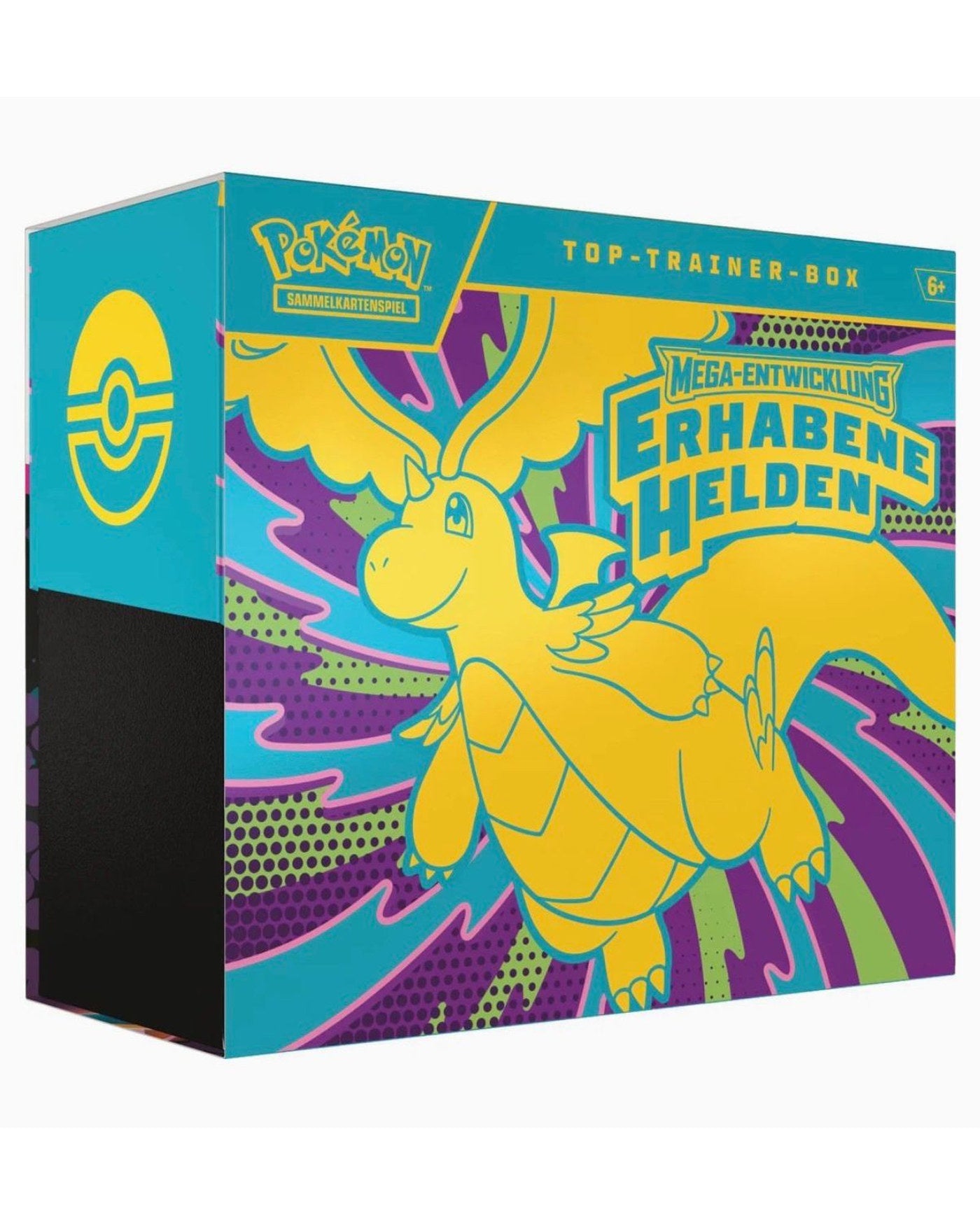 POKEMON ME2.5 MEGA ENTWICKLUNG - ERHABENE HELDEN - TOP TRAINER BOX (DEUTSCH)