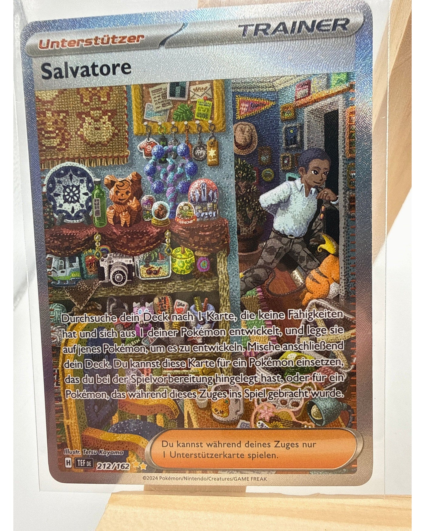 Pokémon Temporal Forces Salvatore 212/162 (NM)