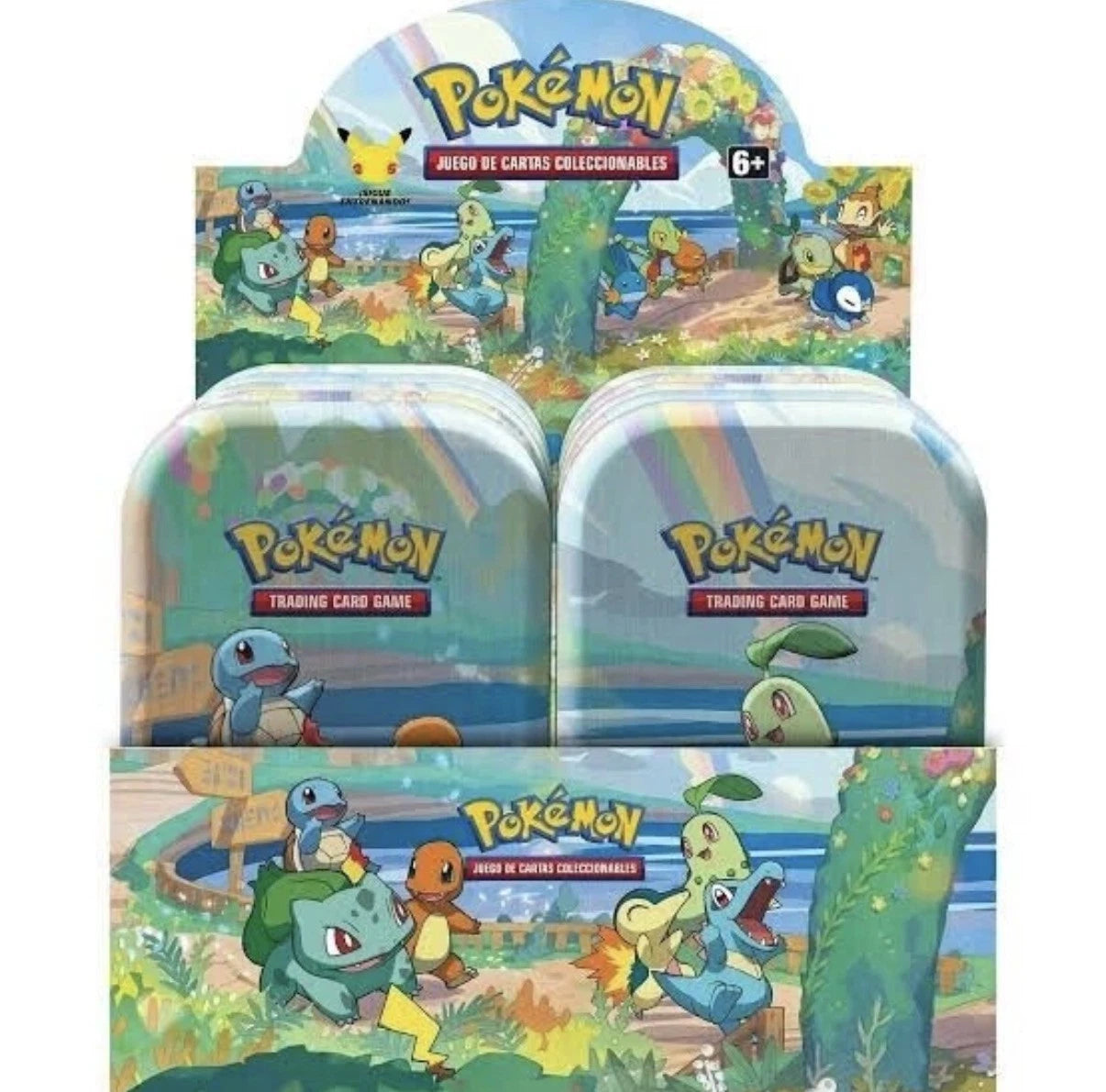 8 x Celebrations Pokemon TCG 25th Anniversary Mini Tins - ENG + DE SEALED