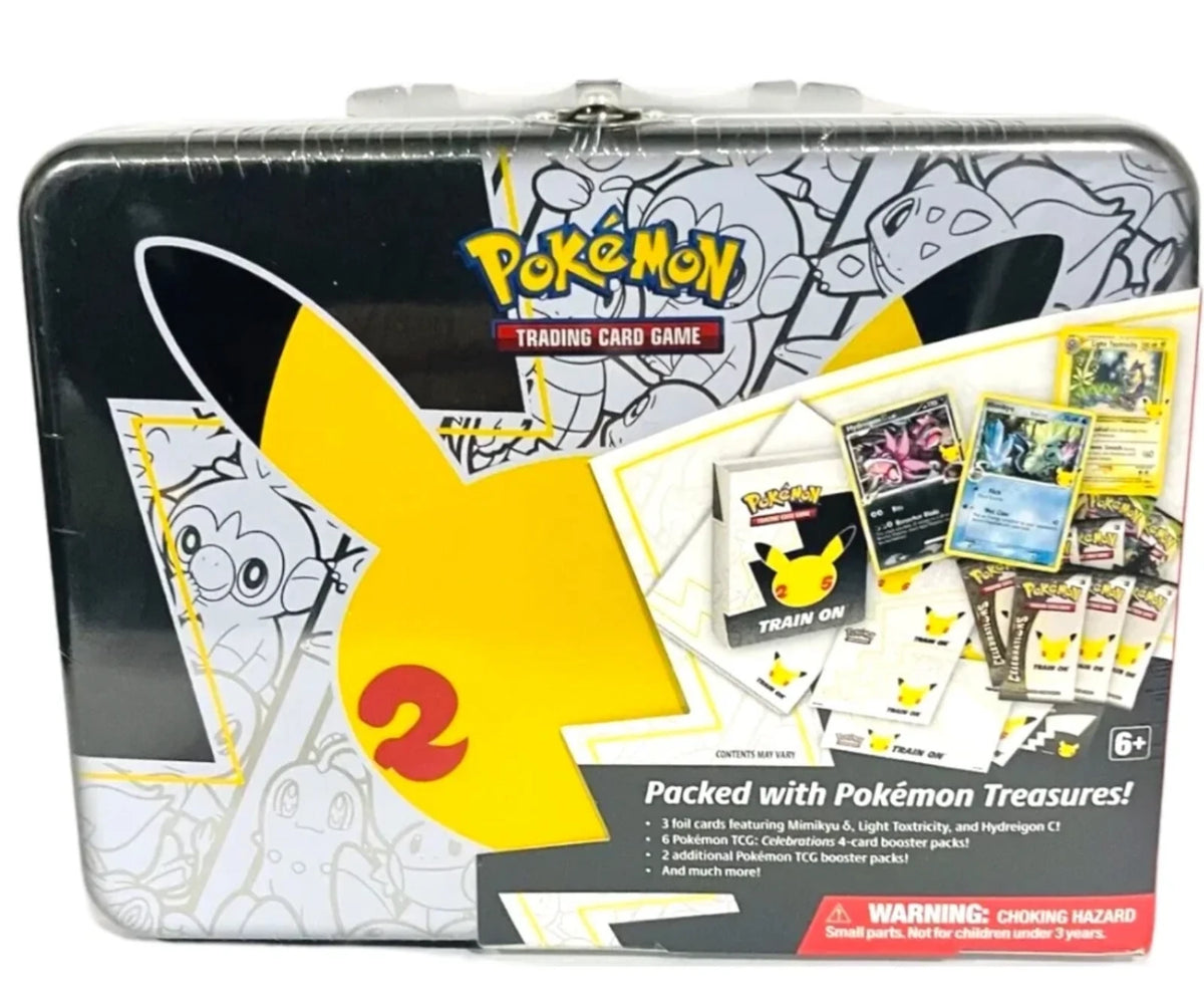 Pokemon Celebrations Sammelkoffer Jubiläum Collector Chest Deutsch Neu & Sealed!