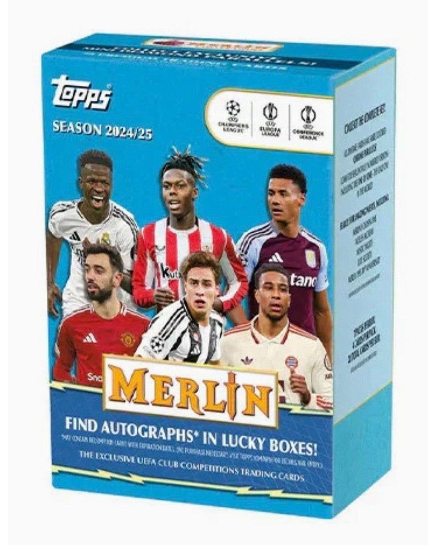 Topps 2024 2025 UEFA Club Competiton Merlin Value Box
